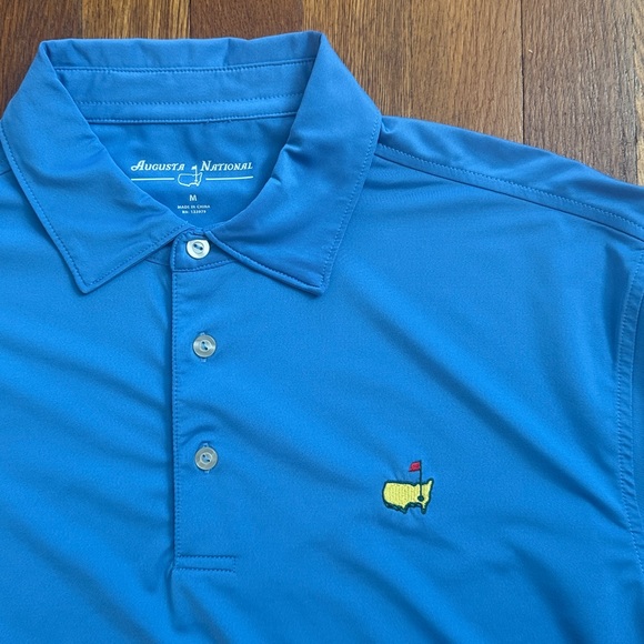 Augusta National Golf Shop Other - Augusta National Masters Sky Blue Polo Golf Shirt Size Medium